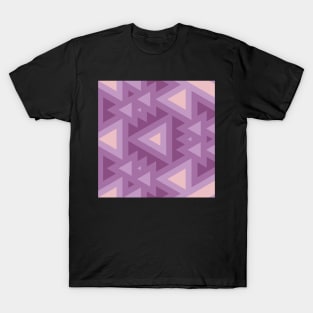 Arrows Of Soft Pink and Purple T-Shirt